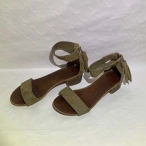 Suede Sandals